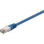 Wentronic 73071 0.5m Cat5e F/UTP (FTP) Blau Netzwerkkabel (73071)