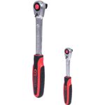 KS TOOLS SlimPOWER Umschaltknarren-Satz, 2-tlg.1/4" + 1/2 (920.0002)