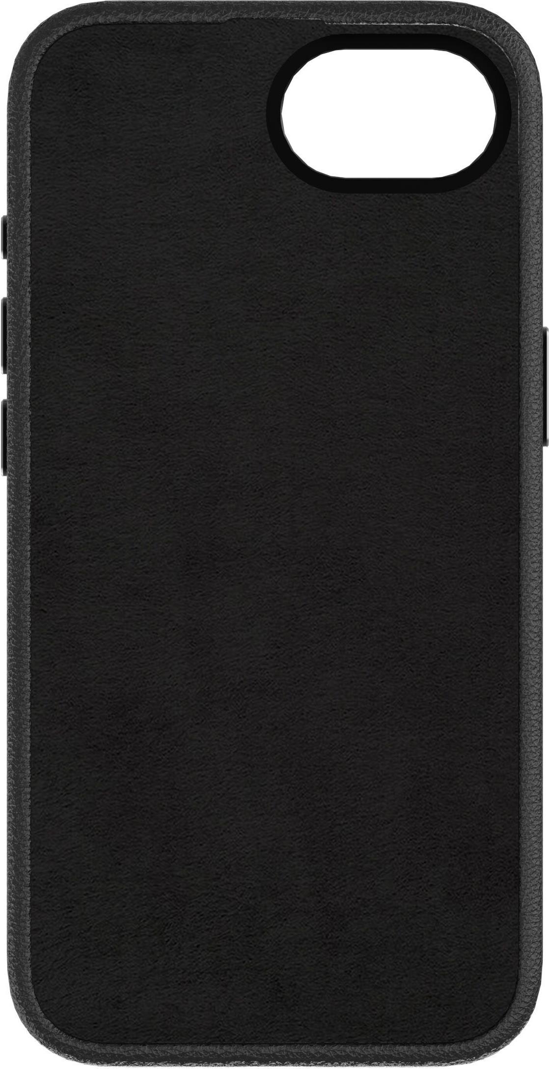 eSTUFF INFINITE GRS RIGA iPhone 16e Black Cover. Material (ES67120054-BULK)