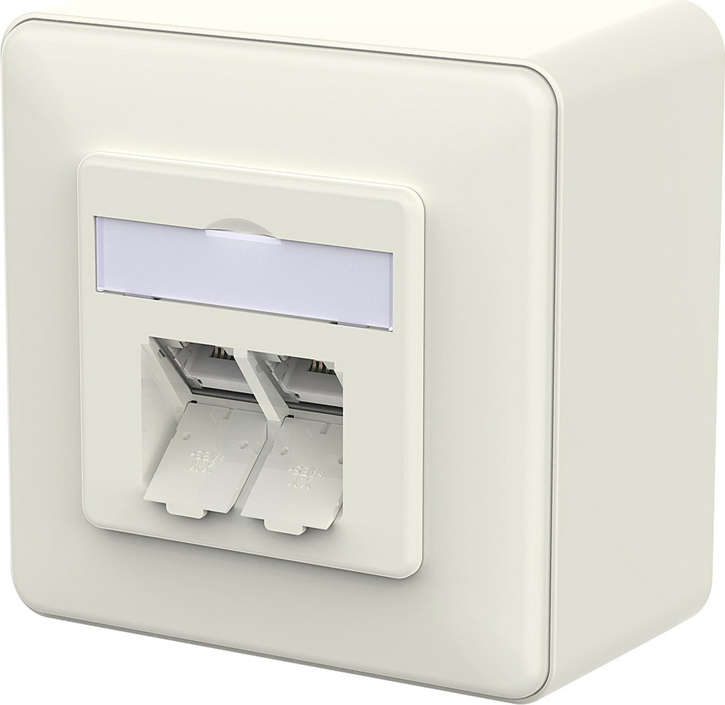 METZ CONNECT E-DAT C6A IDC Dose AP reinweiß (130D380002-I)