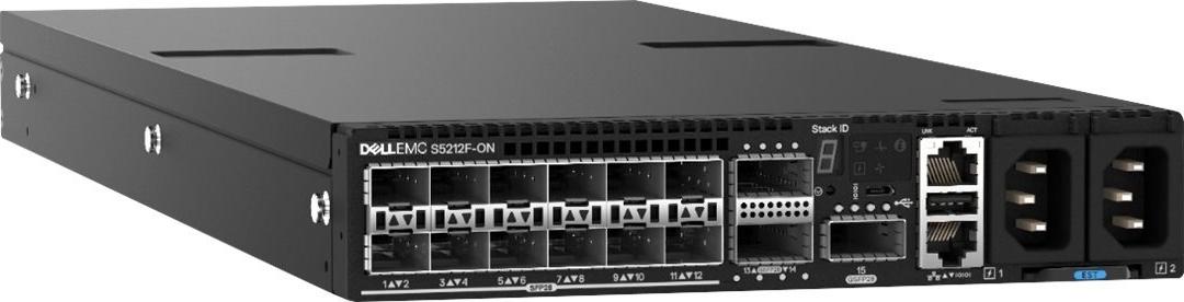 DELL Switch S5212F 12SFP28 3QSFP28 12x25Gbit 3x100GBit redund.Netzteil (210-APHW)