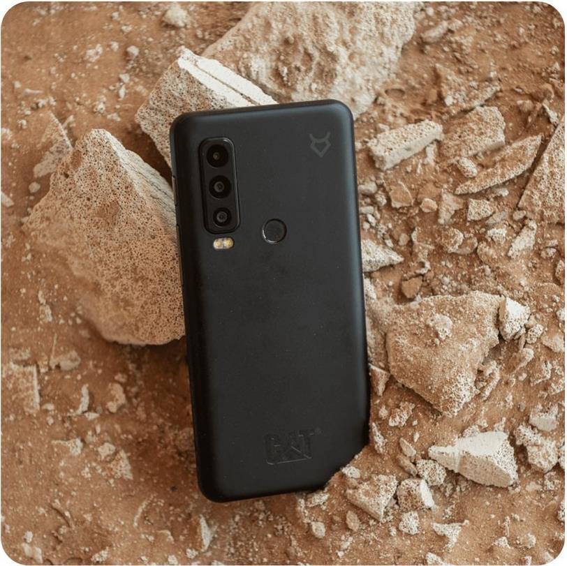 CAT S75 5G Smartphone 6,58" Android 12 6 GB RAM 128 GB 5000 mAh Schwarz