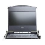 Aten CL6700MW Konsolenregal 43,9 cm (17.3" ) 1920 x 1080 Pixel Metall Schwarz 1U (CL6700MW F)