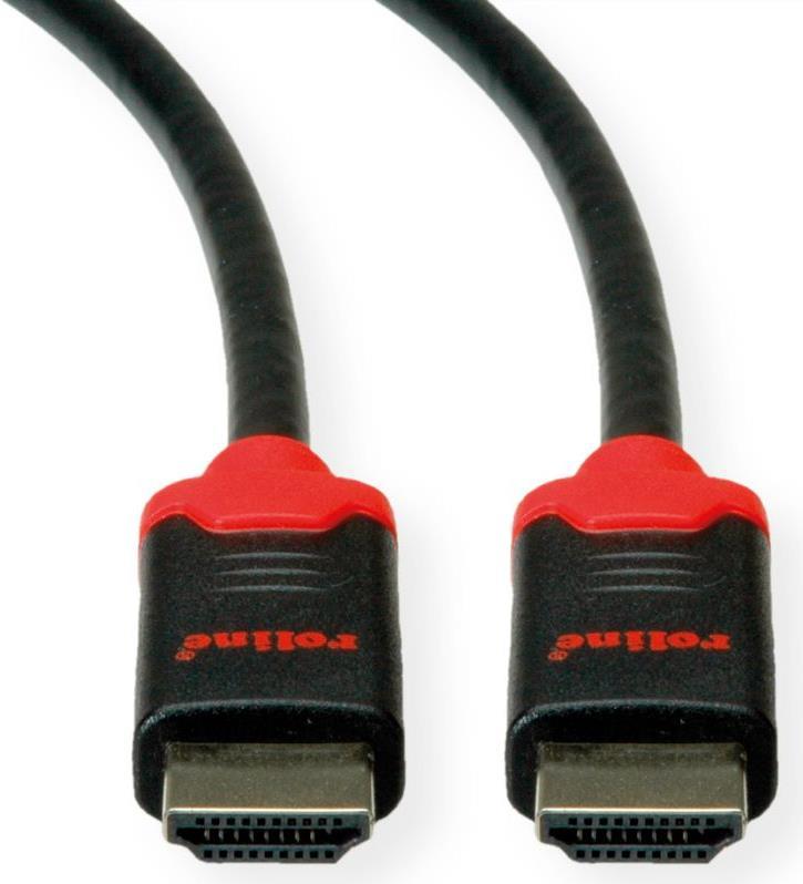 ROLINE 11.04.5944 HDMI-Kabel 5 m HDMI Typ A (Standard) Schwarz (11.04.5944)