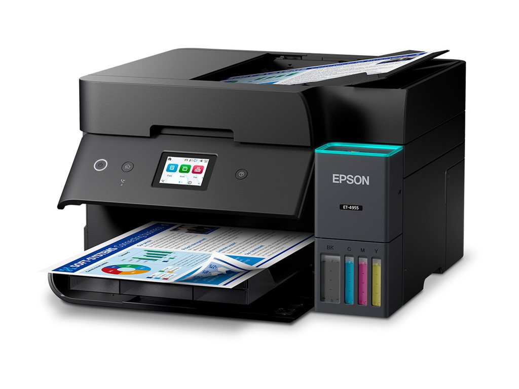 Epson EcoTank ET-4955 4800 x 1200 dpi A4 Multifunktionsdrucker Schwarz