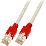 EFB-Elektronik RJ45 Patchkabel Cat.5e F/UTP LSZH Draka UC300 TM11rt crossed grau 5m Hersteller: EFB Elektronik (K8449.5)