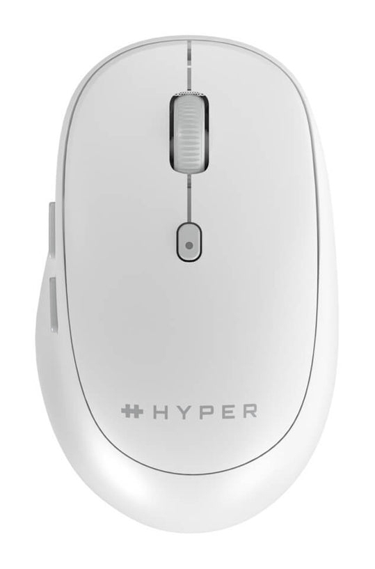 Targus HyperSpace Next Kabellose Maus Bluetooth 5.0 2400 DPI Weiß, Space-grau