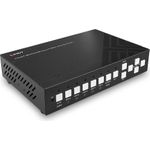 Lindy 5 Port KVM Switch HDMI 4K60 Seamless Multiview Fortschrittliche Switch-Lösung für HDMI- und USB Typ C-Quellen (32330)