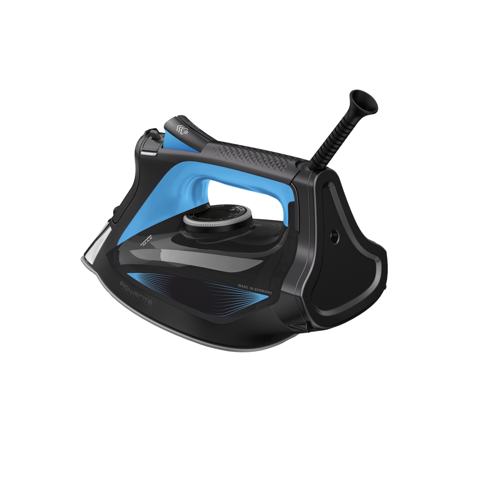 Rowenta Focus Excel DW5310D1 Dampfbügeleisen 2700 W Microsteam 400 HD Laser Schwarz, Blau