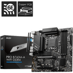 MSI PRO B760M-A WIFI DDR4 Motherboard Intel B760 LGA 1700 micro ATX (7D99-001R)