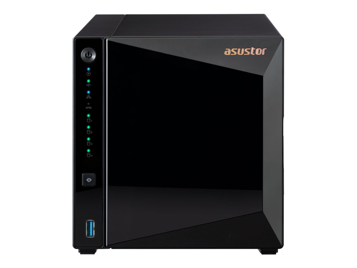 ASUSTOR Drivestor 4 Pro Gen2 AS3304T 4-Bay NAS-Server 2 GB RAM 2.5 Gigabit Ethernet Schwarz