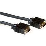 ACT VGA connection cable male-male black 10 m 10m VGA (D-Sub) VGA (D-Sub) Schwarz VGA-Kabel (AK4269)
