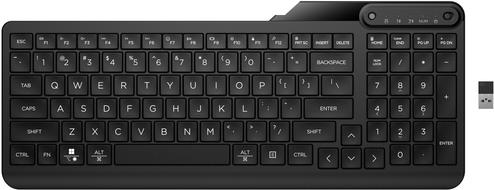 HP 475 Tastatur Dual-Mode, Multi-Device, kompakt, 2-Zonen-Layout, geringer Tastenhub, 12 programmierbare Tasten (7N7B9AA#ABD)