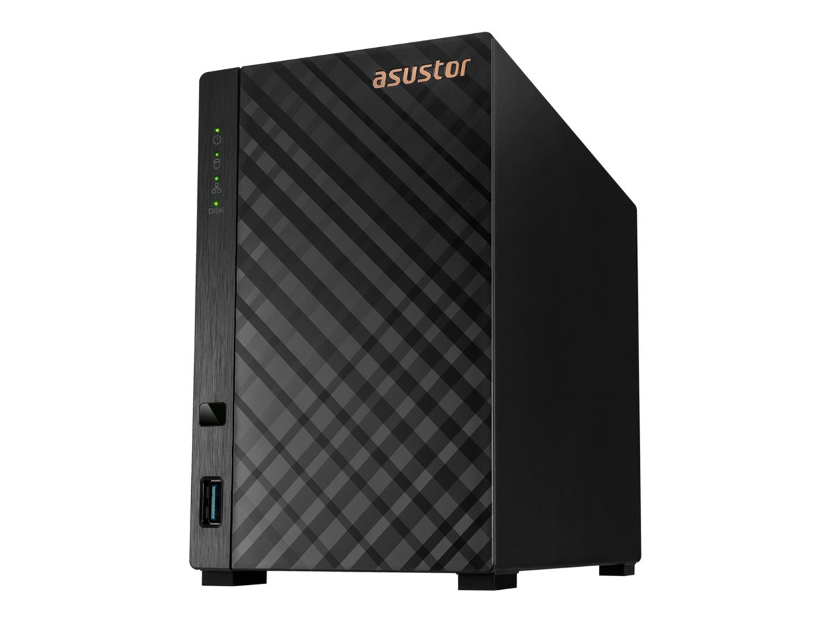 ASUSTOR Drivestor 2 Lite AS1102TL NAS-Server 1 GB RAM Schwarz