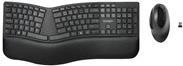 Kensington Pro Fit® Ergo-Tastatur und Maus, kabellos schwarz (ES Desktop Set) (K75406ES)