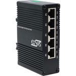 Exsys Switch Mini Industrie 5xGigabit PoE+ Web Managed (EX-62030MPOE)
