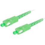 Lanberg Fiber Patchk. SM SC/APC-SC/APC SIMPLEX 10m G657B3 (FO-SASA-SS31-0100-WH)