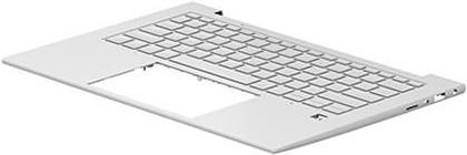 HP Top Cover W/Keyboard CP BL SR (N93653-031)