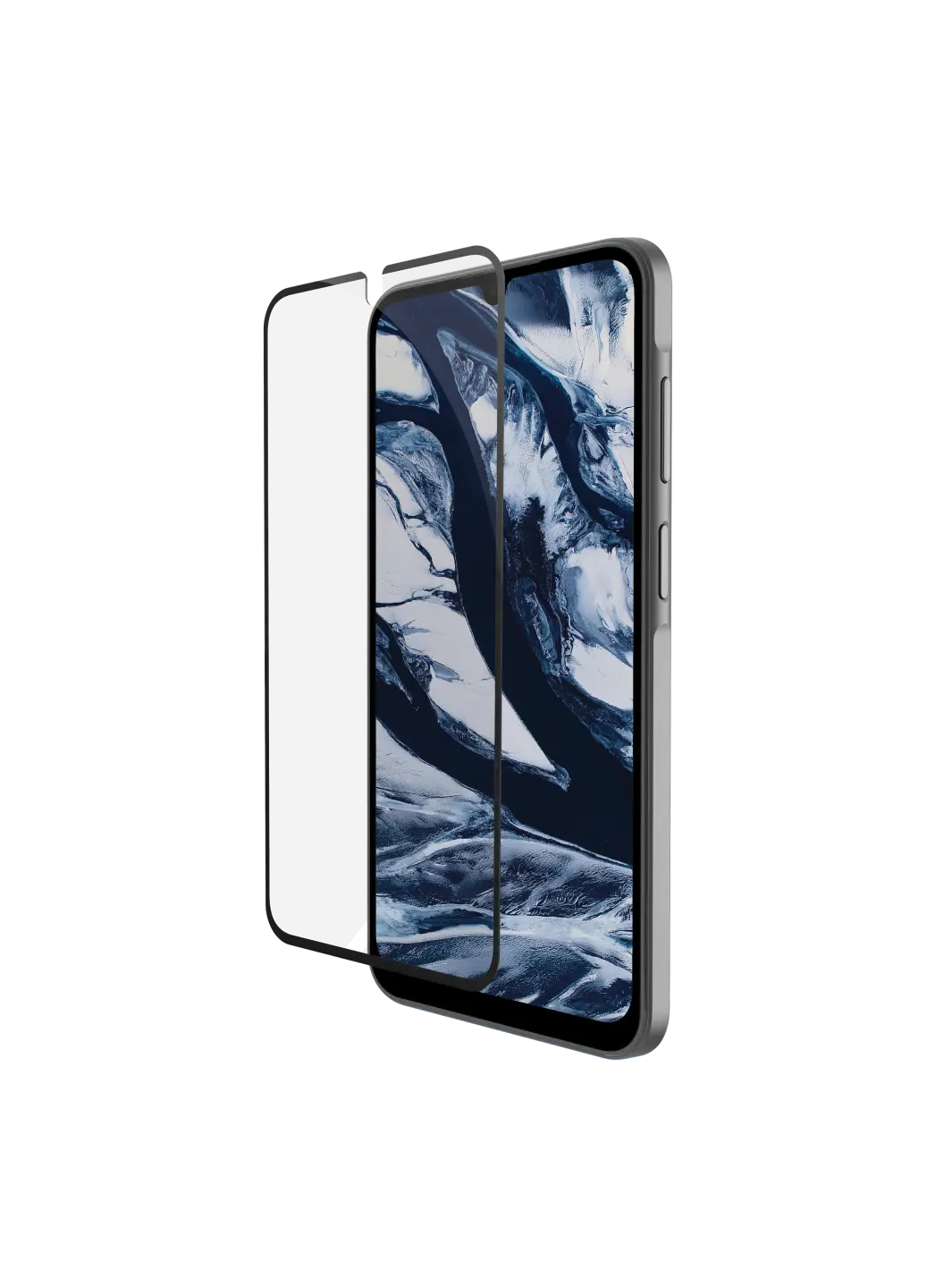 dbramante1928 Eco-shield Displayschutzfolie für Samsung Galaxy A15 Gehärtetes Glas (9H) Schwarz
