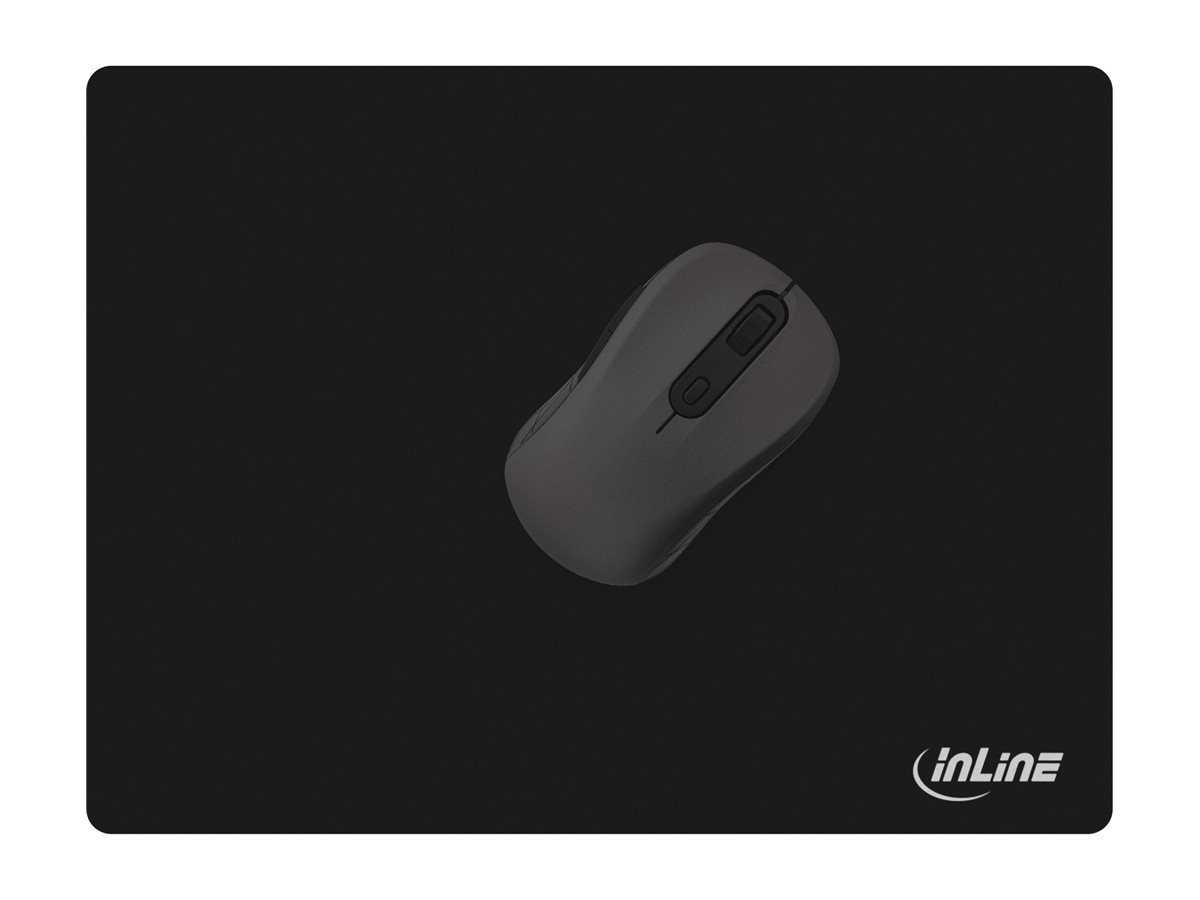 InLine Soft Gaming Pad Mauspad 350×260×3mm Schwarz