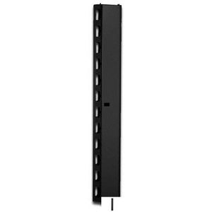 DIGITUS 48,30cm (19") Kabelkanal, 42 HE, Stahlblech, schwarz (RAL9005) geeign...