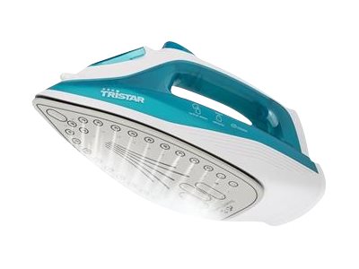 Tristar ST-8300 Dampfbügeleisen Keramik-Bügelsohle 2000 W Türkis Weiß