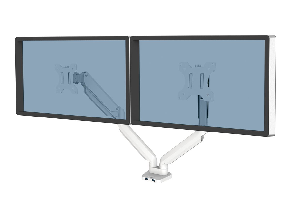 Fellowes 8056301 Flachbildschirm-Tischhalterung 81,3 cm (32 Zoll) Klemme /Bolzen Weiß (8056301)