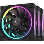 Deepcool FL12 schwarz 3er Pack 120 mm (R-FL12-BKAPN3-G)