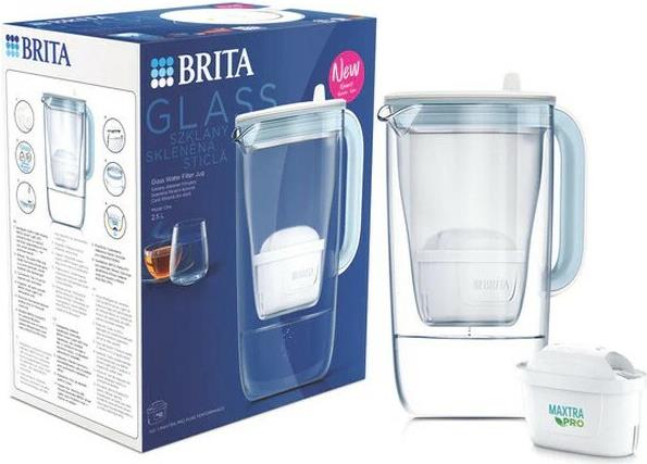 Brita 1050452 Wasserfilter Aufsatz-Wasserfilter 2,5 l Blau - Weiß (1050452)