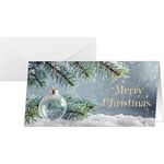 Sigel 25 Weihnachtskarten Snowy Idyll DIN lang (DS637)