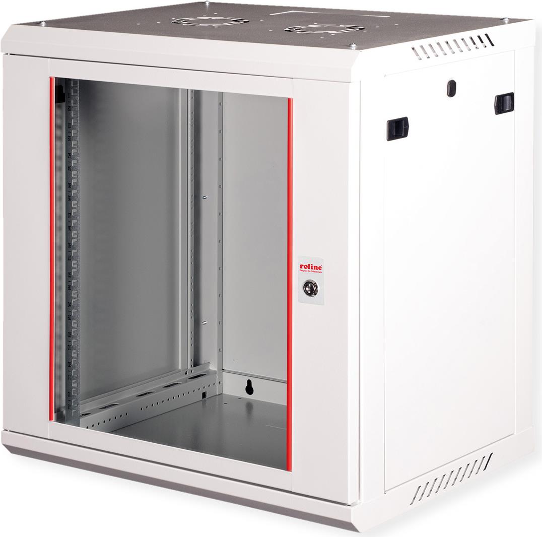 ROLINE 19 Zoll Wandgehäuse Basic Plus 600x450 BxT grau - Wandgehäuse (26.21.0125)