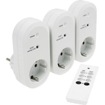 as - Schwabe 24080 24080 Funk-Steckdosen-Set Innenbereich 2300 W (24080)