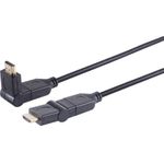 Monitorkabel 2 x HDMI Typ A-Stecker winkelbar, 1.3b, 2,0 m (22221397)