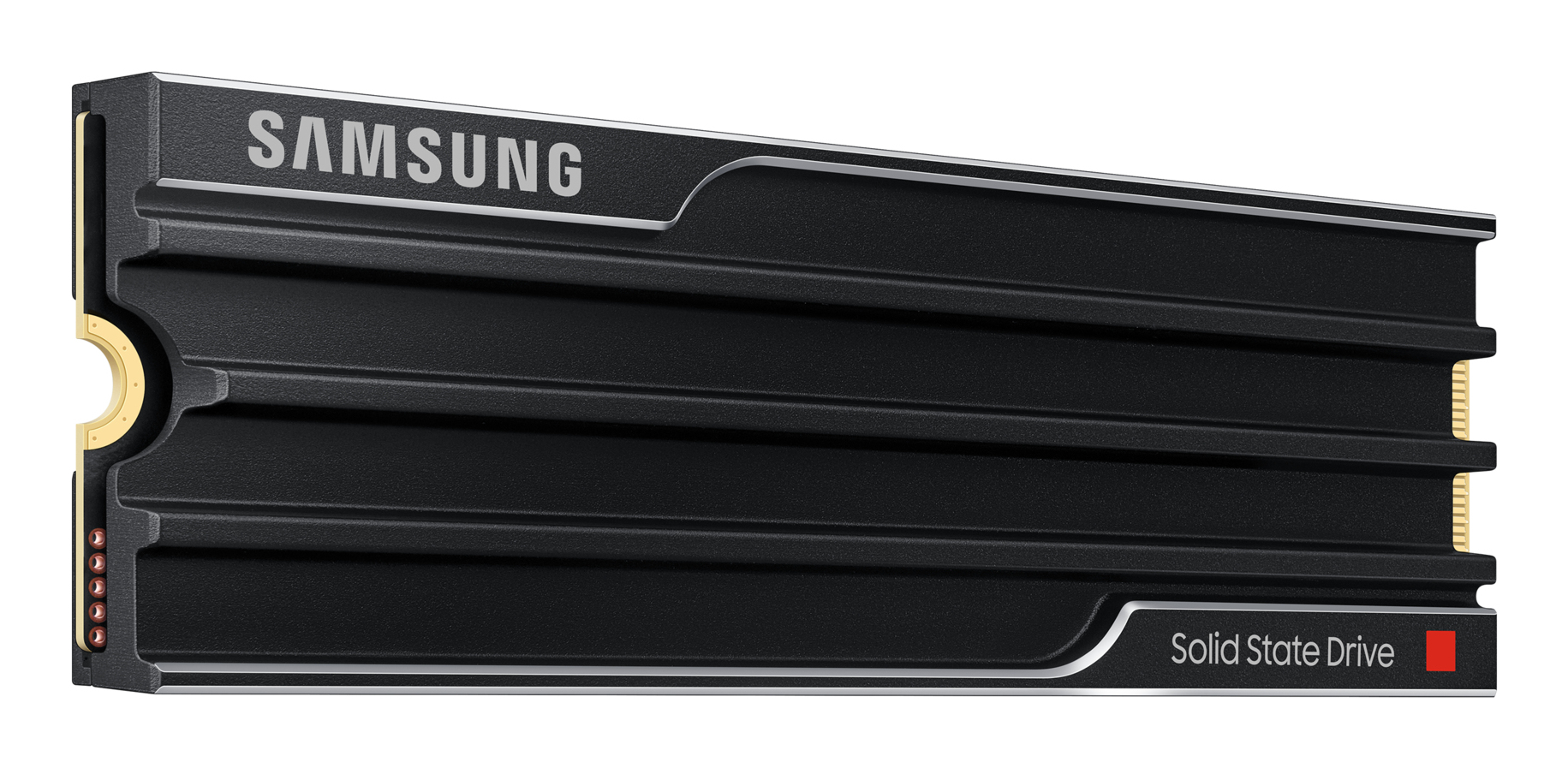 Samsung 9100 PRO Heatsink M.2 NVMe SSD 2 TB PCIe 5.0 Schwarz
