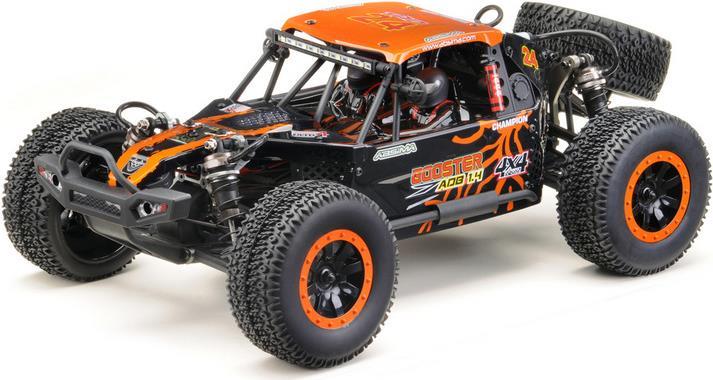 Absima Desert Rock Racer ADB1.4 Orange, Schwarz Brushed 1:10 RC Modellauto Elektro Rock Racer Allradantrieb (4WD) RtR 2,4 GHz (12225)