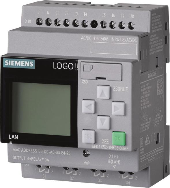 Siemens LOGO! 230RCE6ED1052-1FB08-0BA2 (6ED10521FB080BA2)