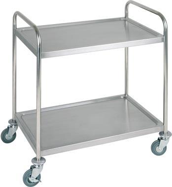 APS Servierwagen 11977 2Böden 91x59cm Edelstahl (11977)