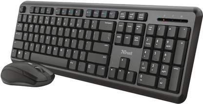 Trust ODY Tastatur Maus enthalten RF Wireless QZERTY Englisch Schwarz (23942)