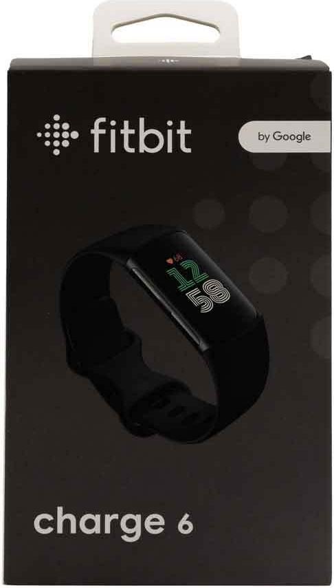 Fitbit Charge 6 AMOLED Aktivitätsmesser Obsidian