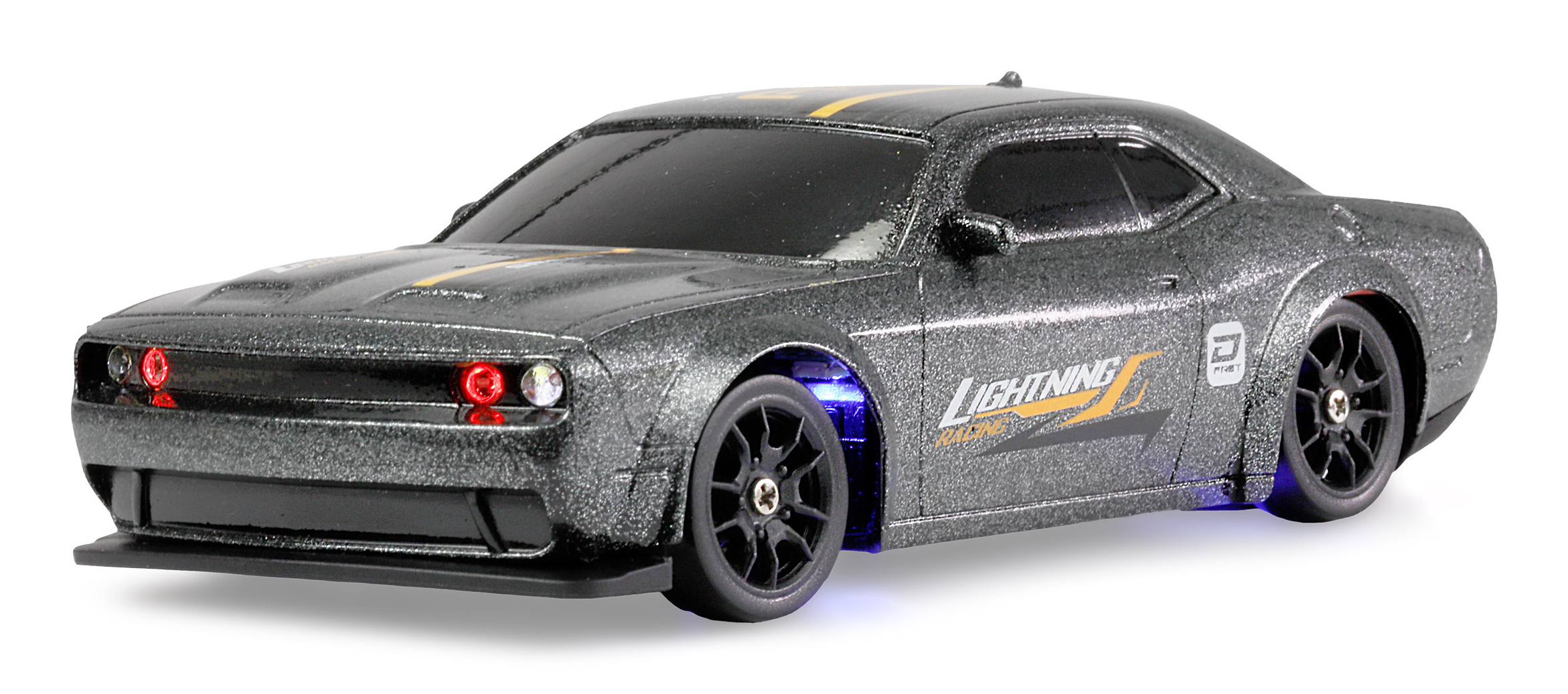 Amewi Drift Sport Muscle Car mit Gyro 4WD 1:43 RTR Grau