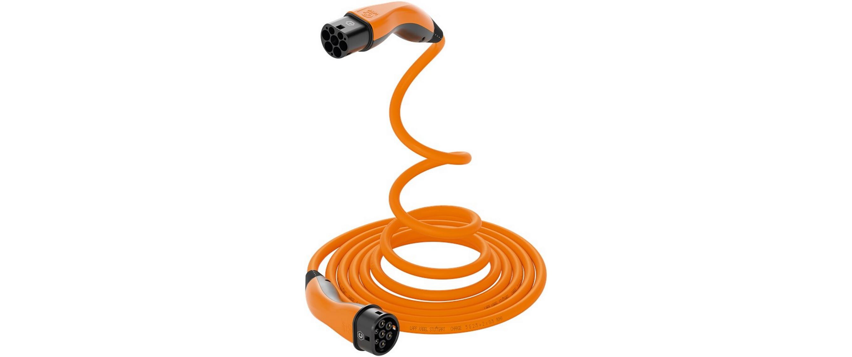 Lapp HELIX 61796 Typ 2 Ladekabel 11 kW 5 m Orange