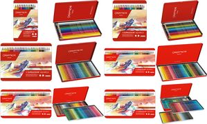 CARAN D'ACHE Buntstifte SUPRACOLOR, 120er Metalletui wasservermalbarer Künstleraquarellstift, weiche Mine, - 1 Stück (3888.420)