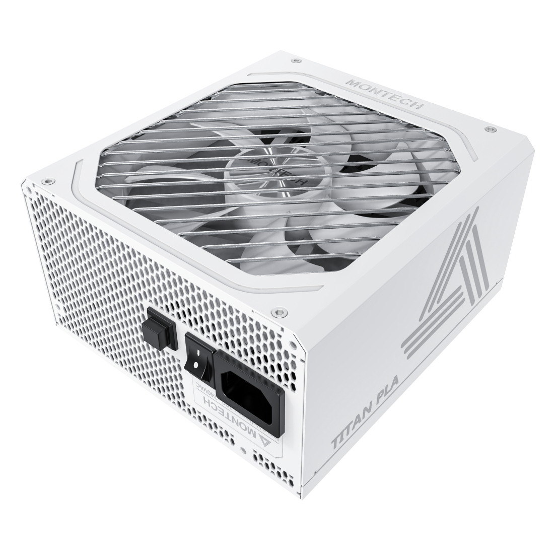 Montech Titan PLA 1200W ATX 3.1 80 PLUS Platinum vollmodular PCIe 5.1 Weiß