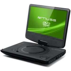 Muse M-970 DP tragbarer DVD-Player (DVD±R/RW, CD, CD-R/RW, MP3, JPEG, DivX) schwarz (M970DP)