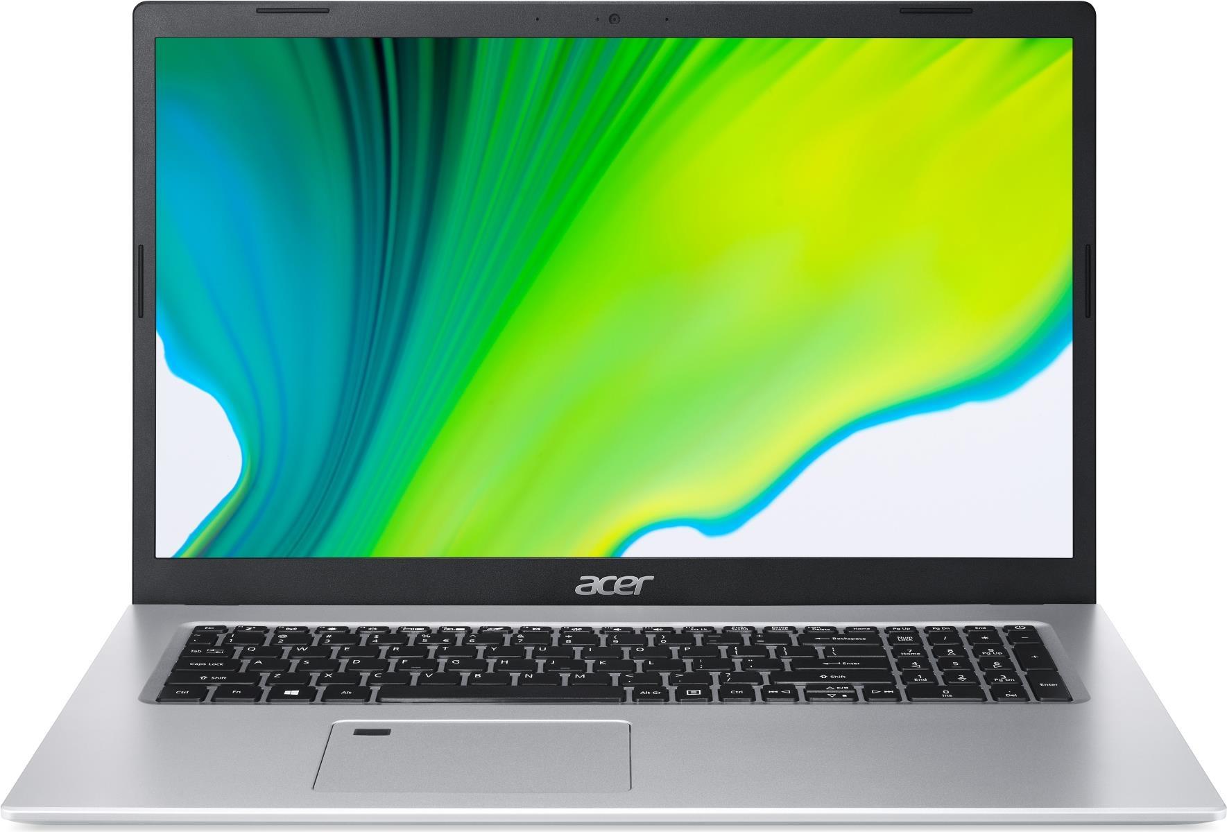 Acer Aspire 5 A517 52G Core i7 1165G7 Win 11 Home GF MX450 16 GB RAM 512 GB SSD QLC 43.94 cm (17.3) IPS 1920 x 1080 (Full HD) Wi Fi 6 Reines Silber kbd Deutsch  - Onlineshop JACOB Elektronik