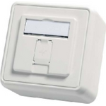 Telegärtner Modulträger,AP-Dose,f. 1xAMJ/AMJ-S-Mod./Kupp.,AW (H02000A0090)