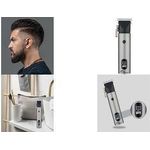Little balance Haarschneider Pro Style Inox leistungsstarker Haarschneider mit LED-Anzeige, mit oder - 1 Stück (8790)