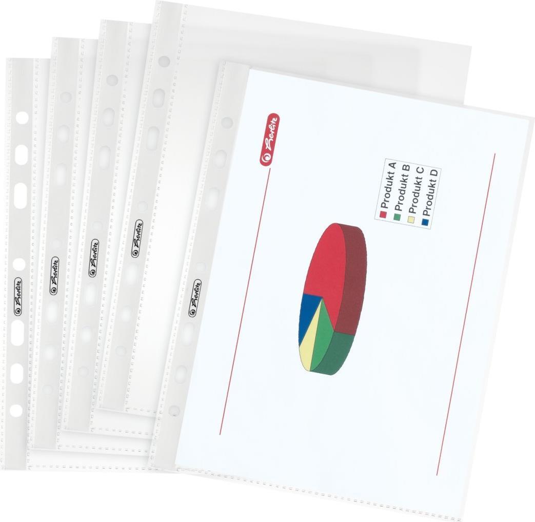 Herlitz 5825252 Klarsichthülle 150 x 210 mm (A5) Polypropylen (PP) 25 Stück(e) (5825252)