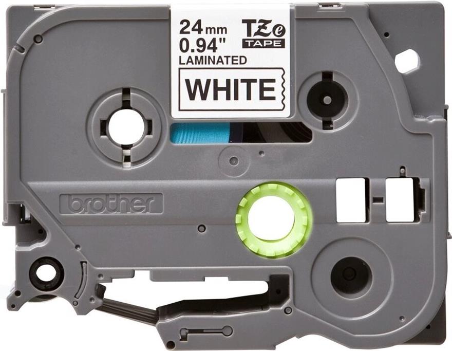 Brother TZe-251 Farbband 24 mm Schwarz auf Weiß