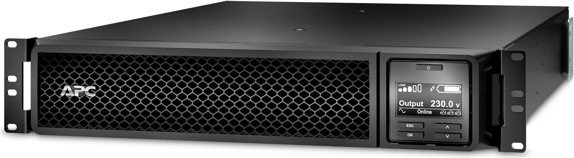 APC Smart-UPS SRT 3000VA RM 230V Network SRT3000RMXLI-NC Schwarz